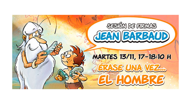 Jean Barbaud en MilCómics de Zaragoza